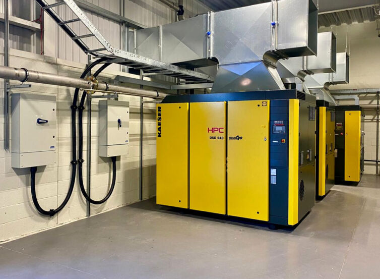 Electrical Design & Installation for Manufacturing Plant Compressor Room